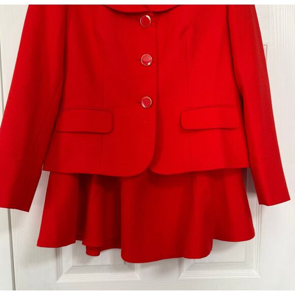Le Suit New With Tag Scarlet Women's 2 Pcs. Skirt Suit Set Size 10 - Picture 3 of 16
